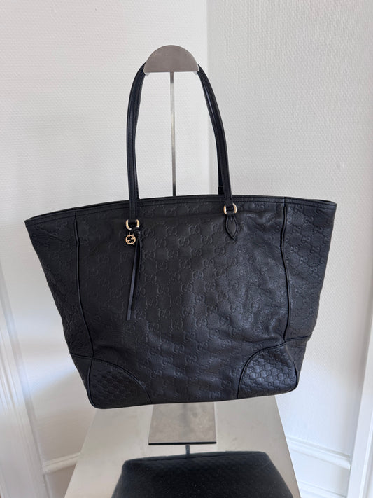 Gucci Guccissima Black Abbey Tote
