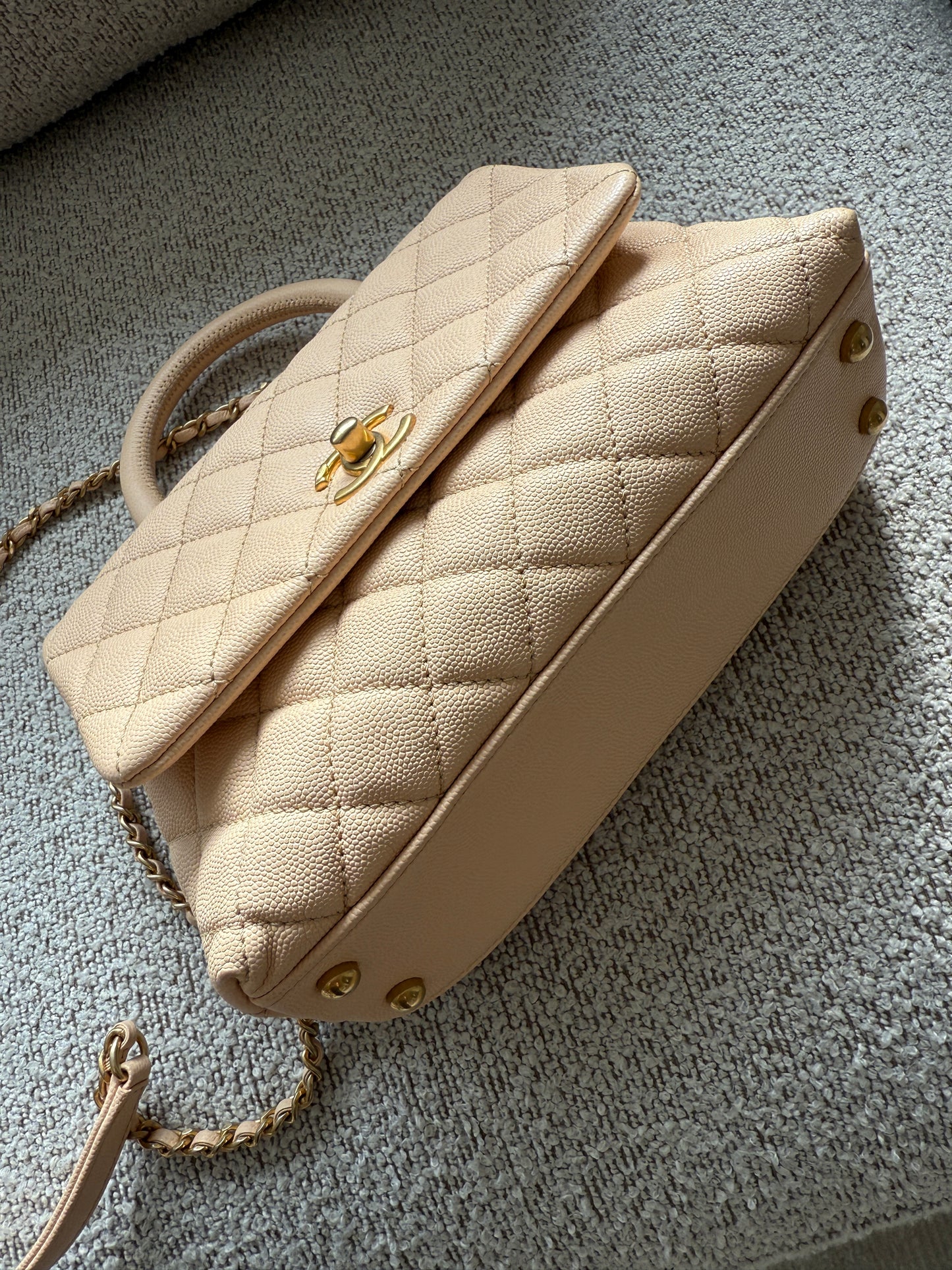 Chanel Caviar Lizard