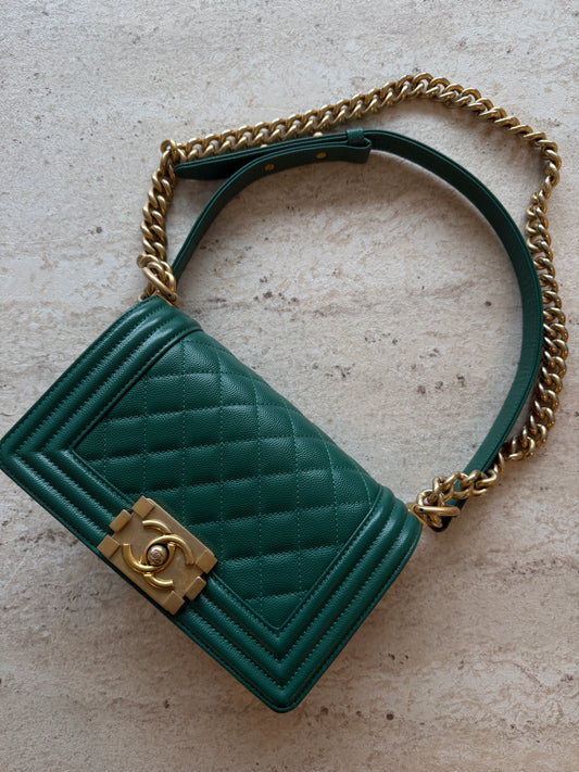 Chanel Boy Caviar Quilted