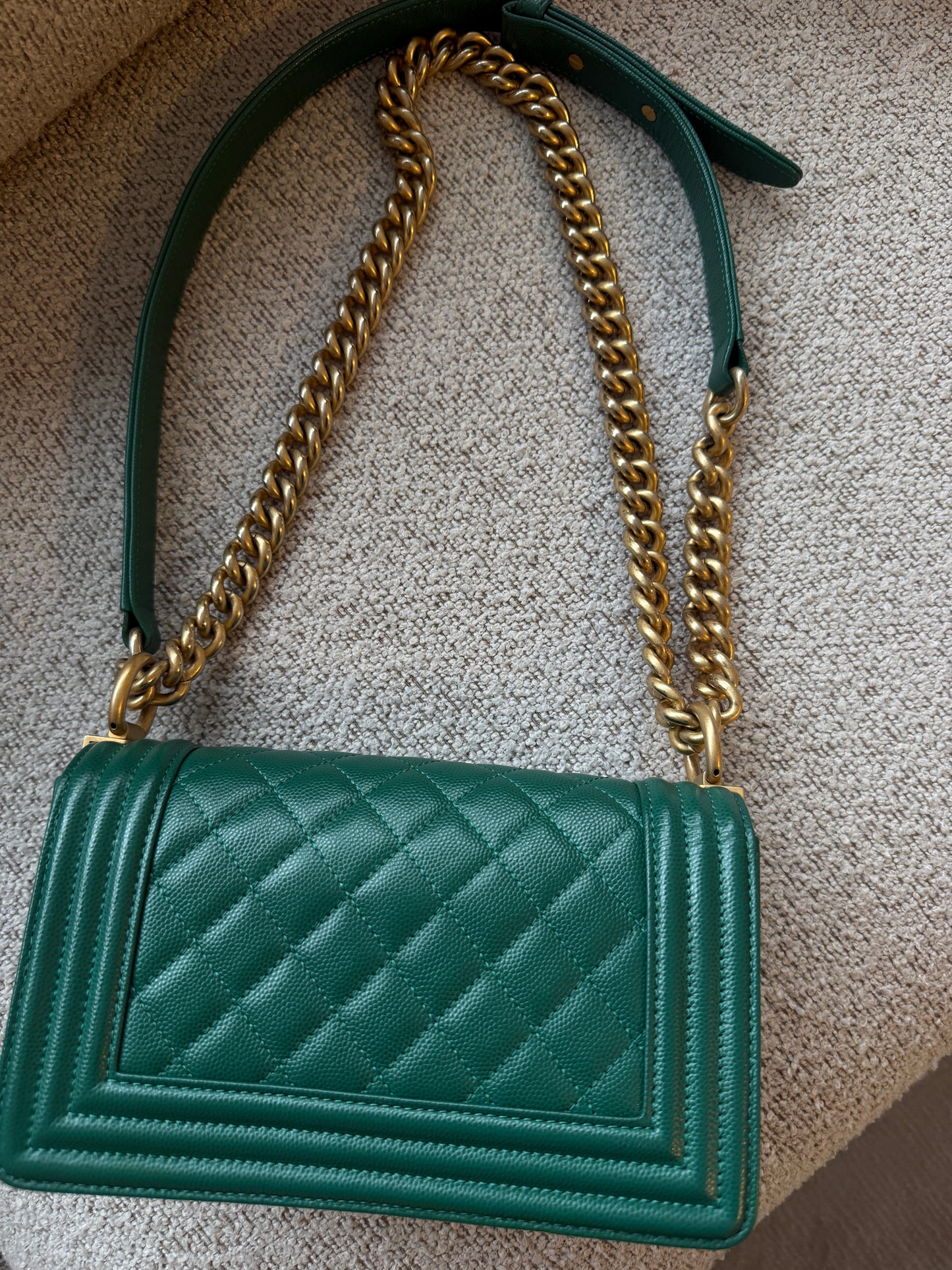 Chanel Boy Caviar Quilted