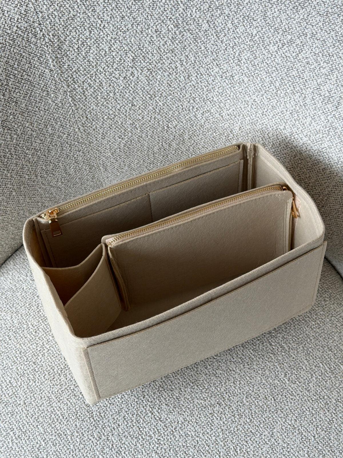 Taske Organizer Beige Medium